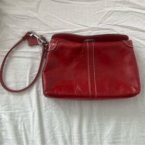 Coach small red purse Bag